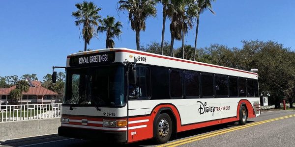 Disney Springs Buses Require Verification before Boarding